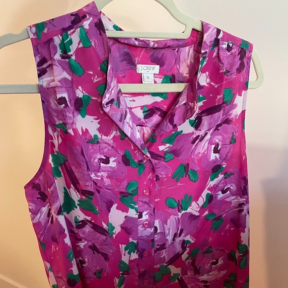J. Crew Tops - J. Crew floral blouse